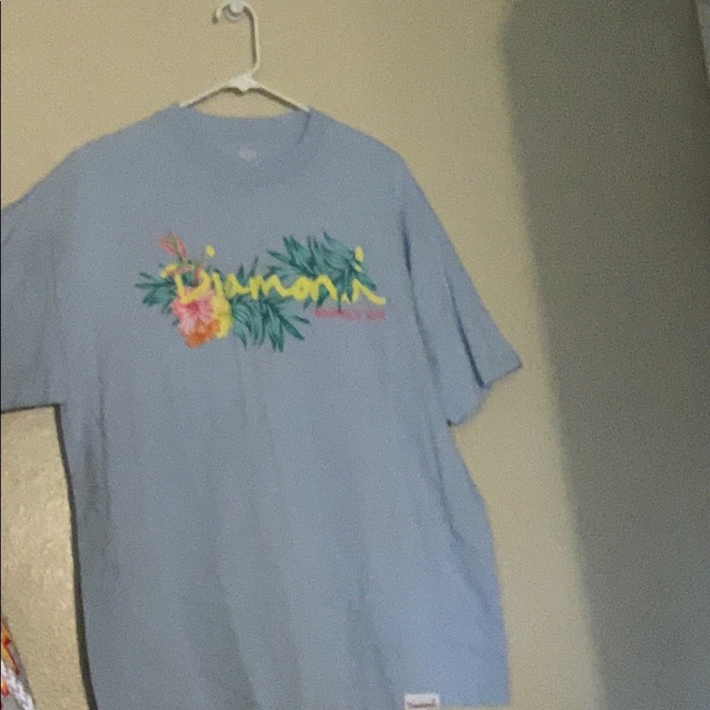 Diamond Supply Co. Shirt Blue Men’s